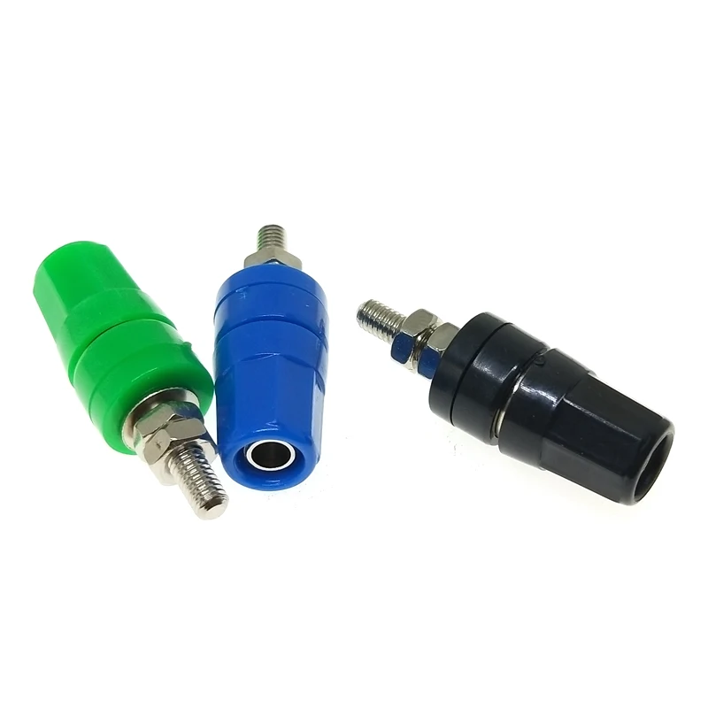 Conjunto de 5 unidades de conectores banana M4X36 para aplicaciones de audio