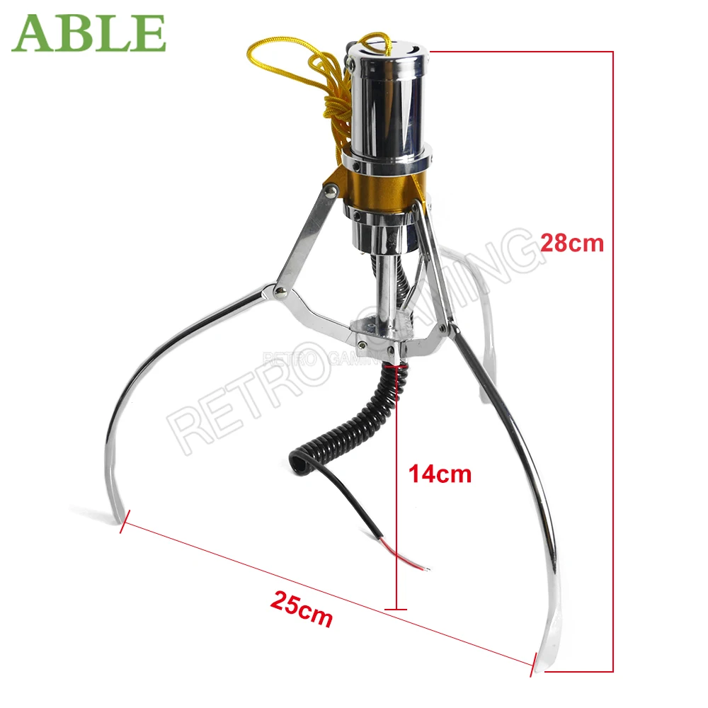 Accesorios para máquinas de juegos que funcionan con monedas Arcade, garra de grúa aérea, máquina de muñecas, garra de regalo - imagen 5