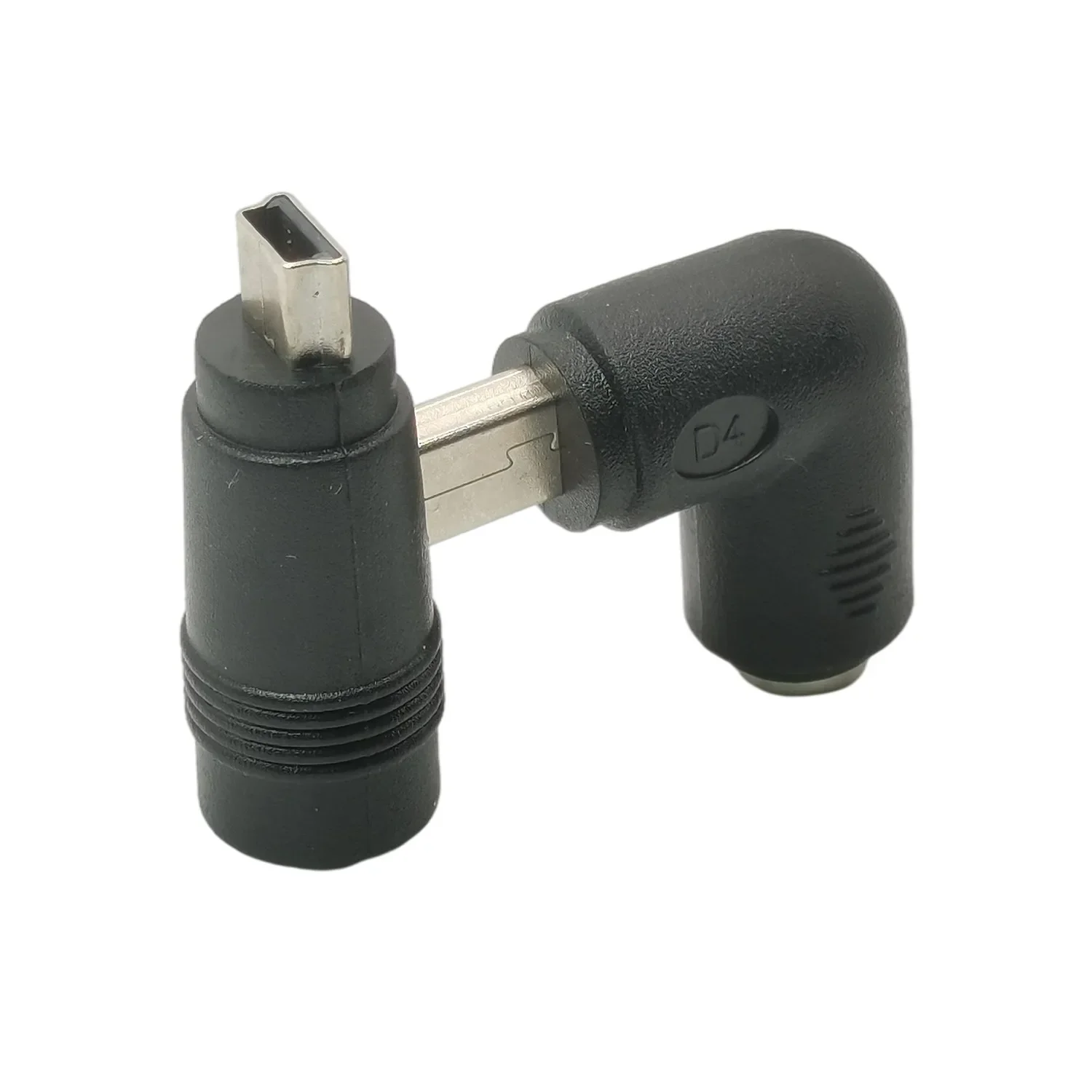 Adaptador de ángulo recto de 90 grados, conector JACK hembra a MINI USB macho de 5,5x2,1mm, CC de 5,5x2,1mm a conector V3 para reproductor MP3, MP4, DVR, GPS para coche - imagen 3