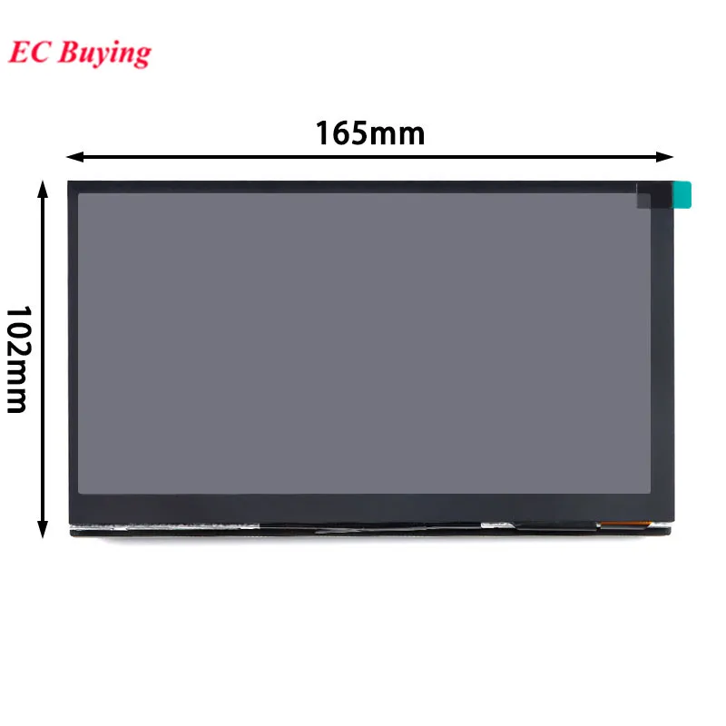 Módulo de pantalla LCD HDMI de 7 "y 7 pulgadas pantalla táctil capacitiva 1024X600 IPS HD ángulo de visión completo Compatible con Raspberry Pi 3B +/4B - imagen 5