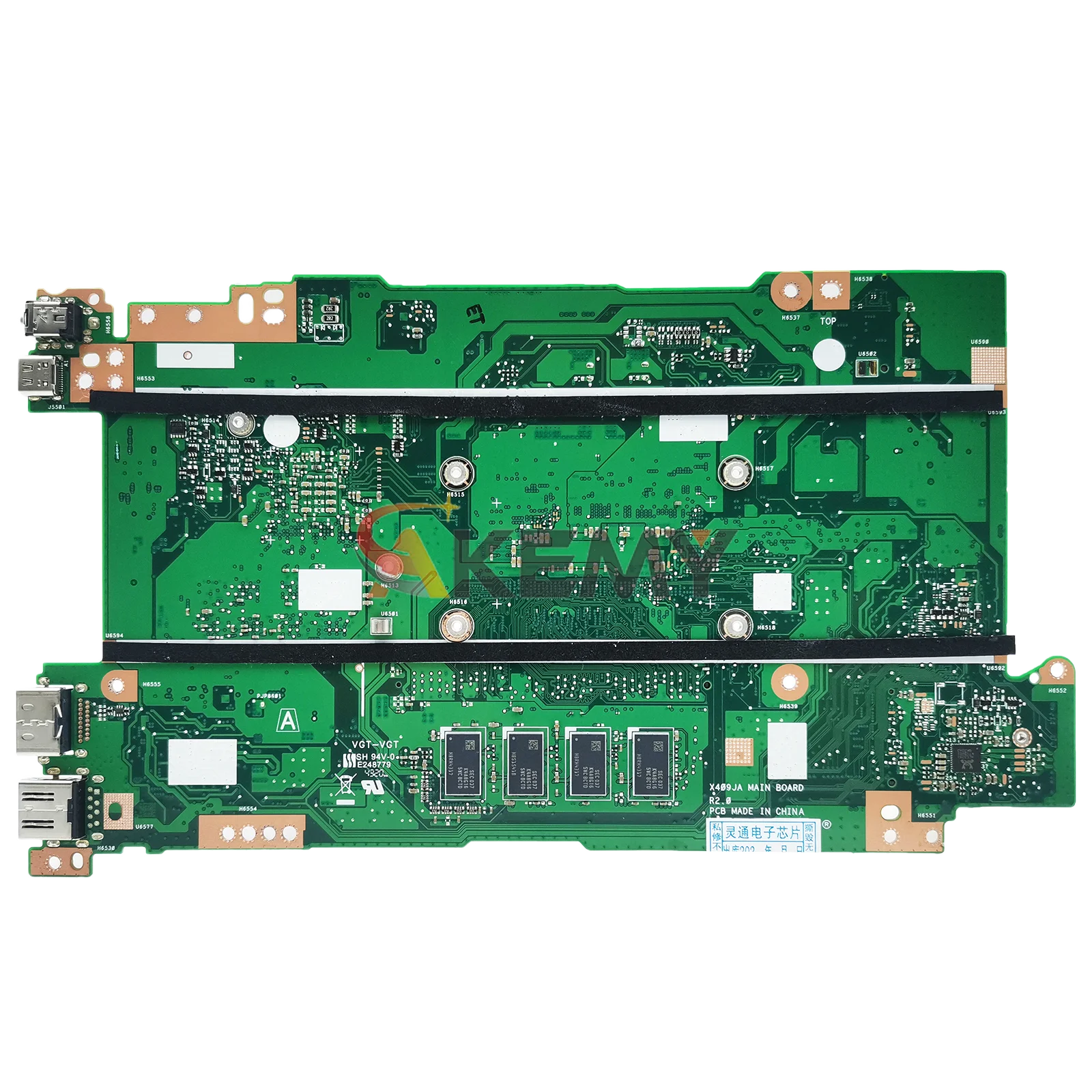 Placa base para ordenador portátil X409JP para ASUS X409J A409J A509J Y4200J X409JB F409J X409JP P1510CJA F509J R409J placa base 10. a generación I3 i5 i7 - imagen 2