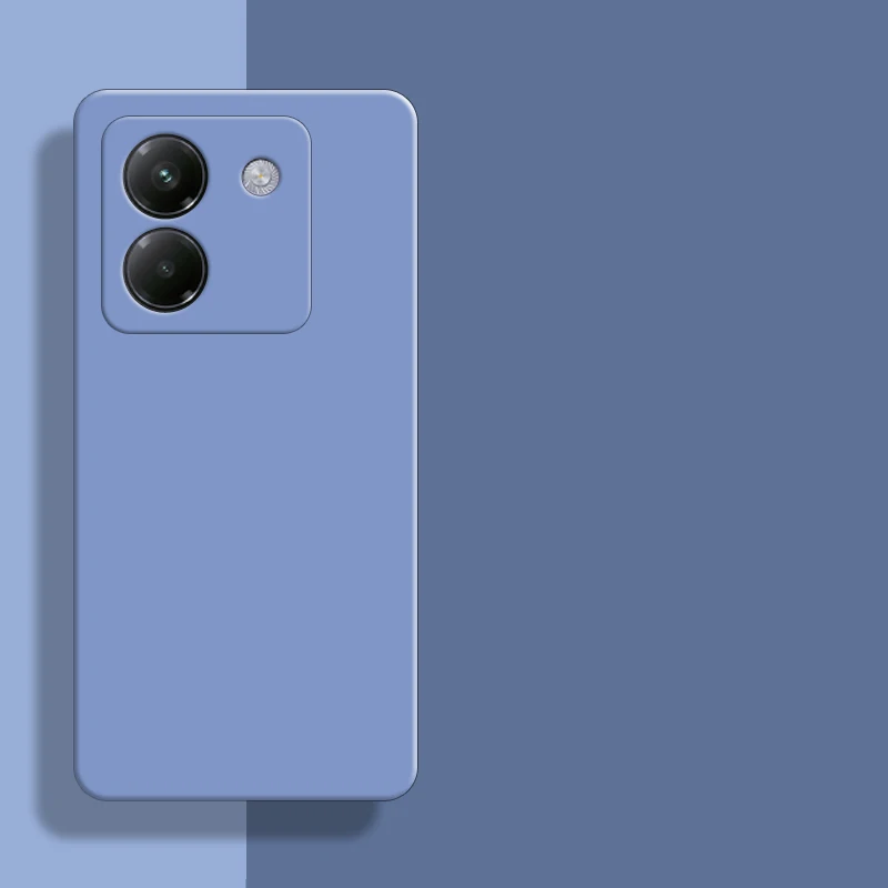 Para POCO M7 Pro 5G funda para Xiaomi POCO M6 M7 Pro cubierta nueva Original parachoques protector de silicona líquida para POCO M7 Pro - imagen 5