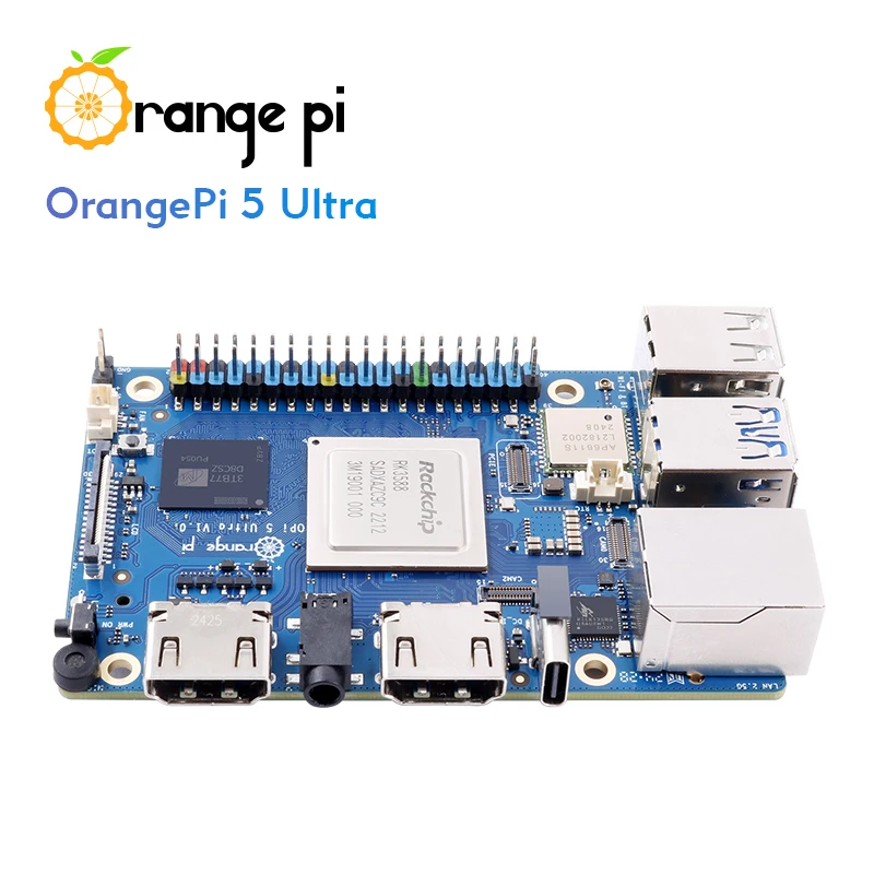 Orange Pi 5 Ultra 16G Ram RK3588 DDR5 ordenador de placa única WiFi + BT M2 SSD 6TOPS NPU OrangePi5 Ultra Mini PC ejecutar Android12 Linux - imagen 3