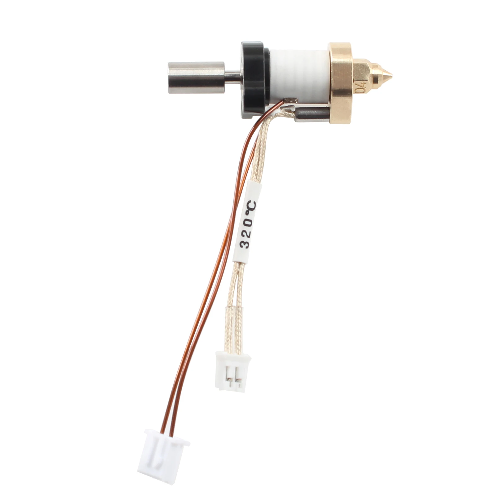 Para Creality K1/ K1 Max Kit Hotend mejorado bloque calefactor de cerámica resistente a altas temperaturas aleación de titanio Hotend de garganta - imagen 5