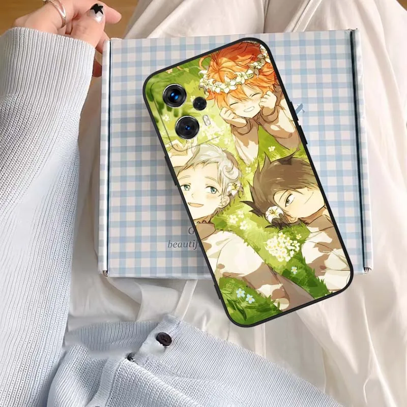 The Promised Neverland para Motorola Edge 60 50 40 E22i E22 E15 S X30 G G24 Pro Stylus Play Power 5G 2025 funda de teléfono - imagen 5