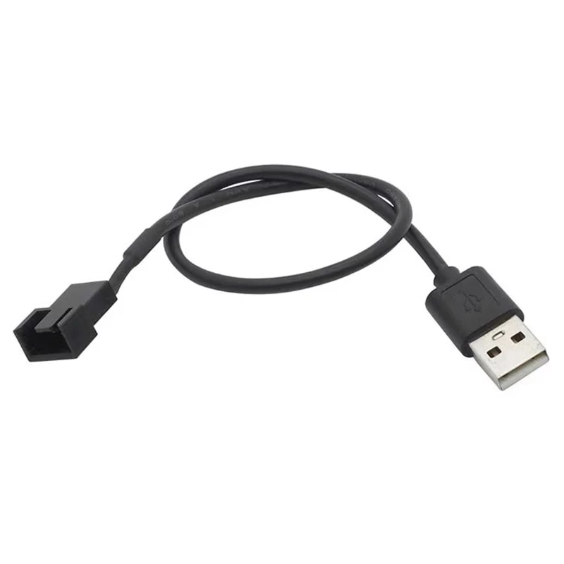Cable Adaptador de Ventilador de Computadora de 5V, Interfaz USB a Interfaz de 3 Pines, Cable de Alimentación para Ventilador de Chasis, Cable para Ventilador de CPU - imagen 5