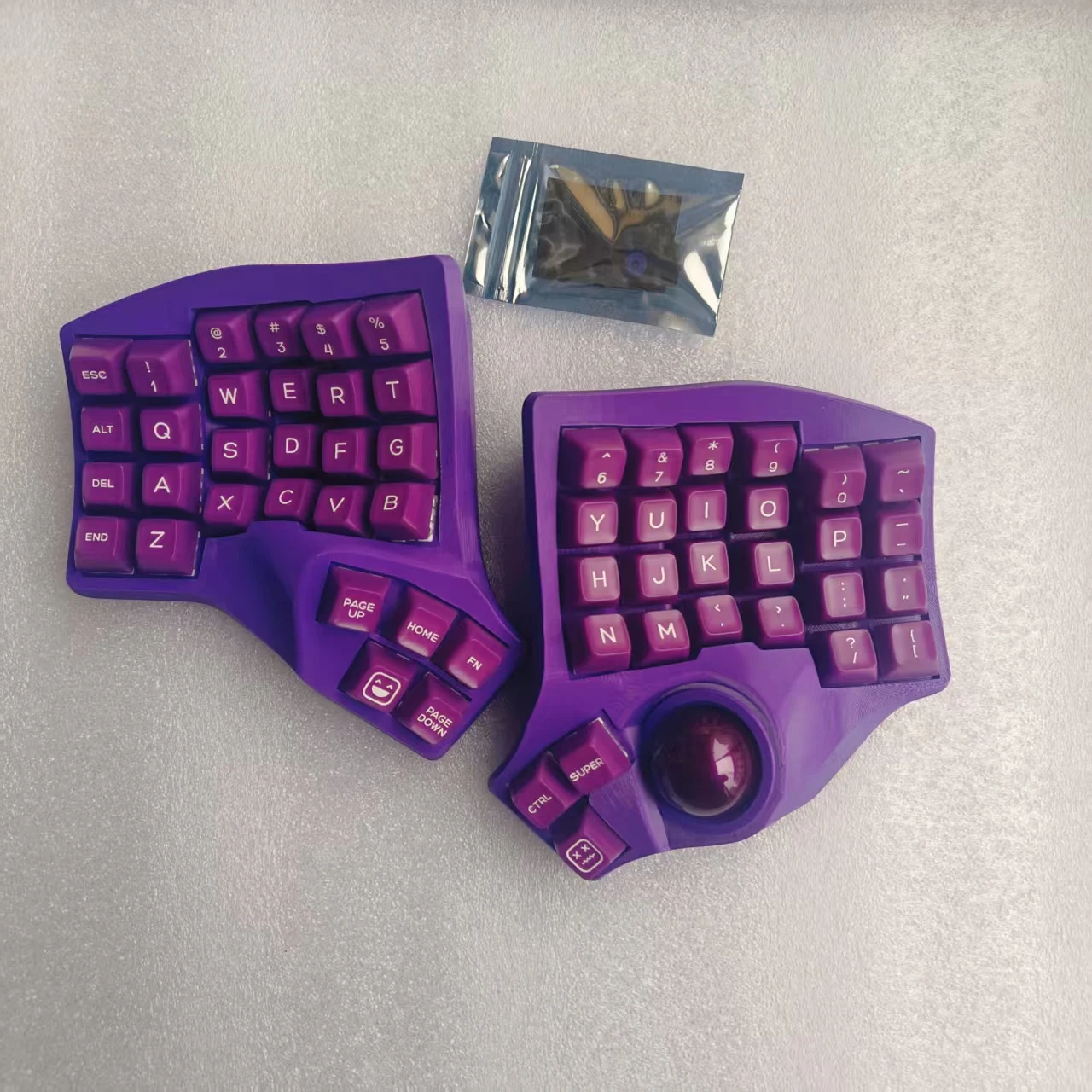 Purple keyboard