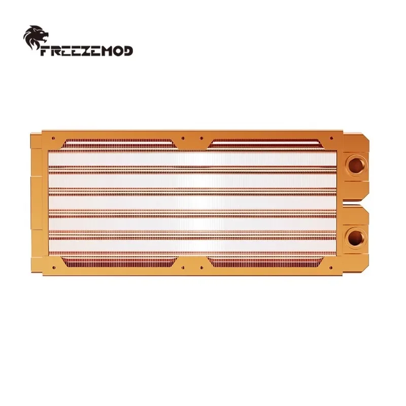 Radiador de refrigeración por agua de cobre lleno, intercambiador de calor Industrial de doble capa de 45MM de espesor TDP 750W, TSRP-ZT-240SC - imagen 4