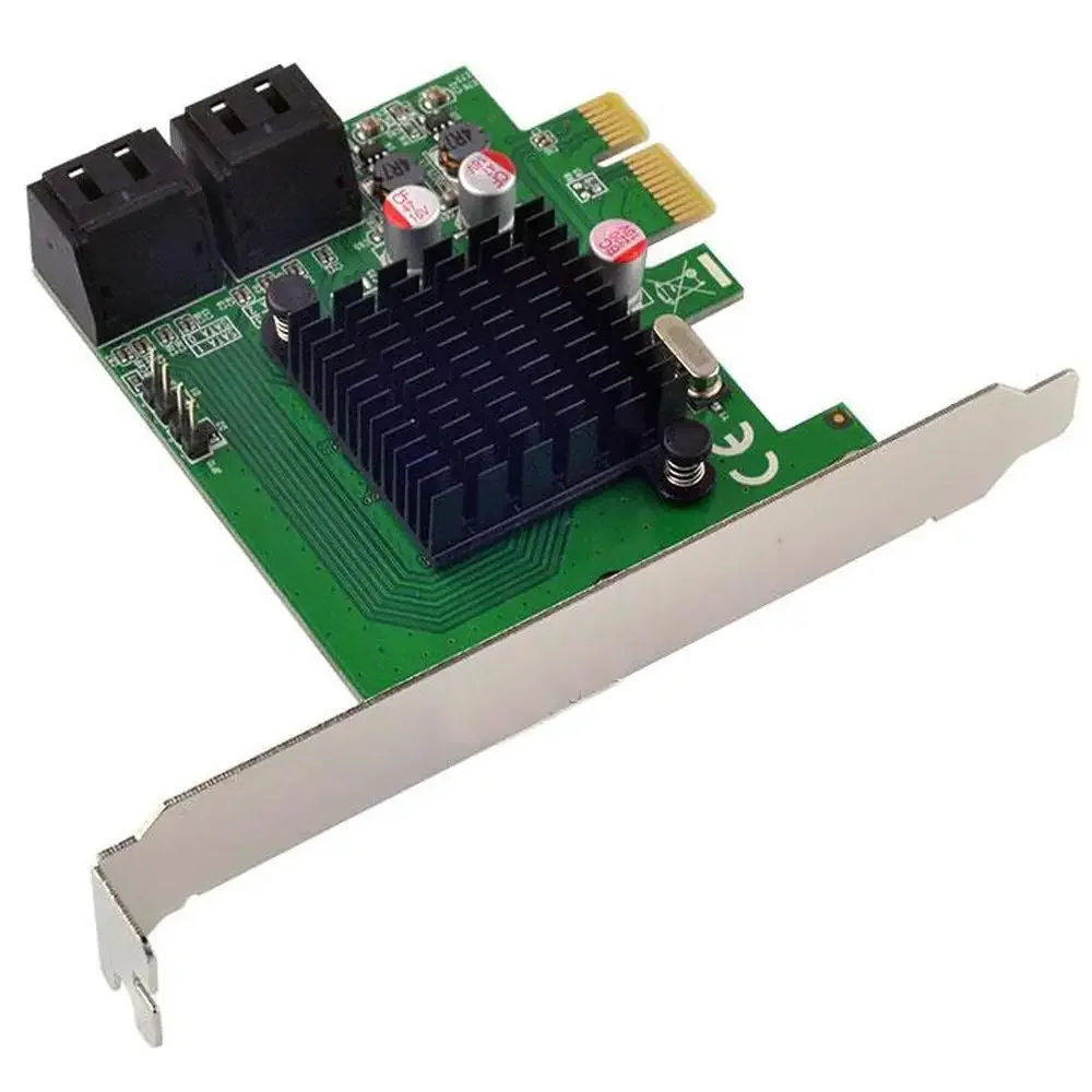 Tarjeta controladora PCIe a 4 puertos interna SATA3.0 de 6 Gb 88SE9215 Chipset Marvell - imagen 4