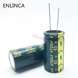 Condensador electrolítico de aluminio T05 4700 µF 63 V, 22 × 40 mm
