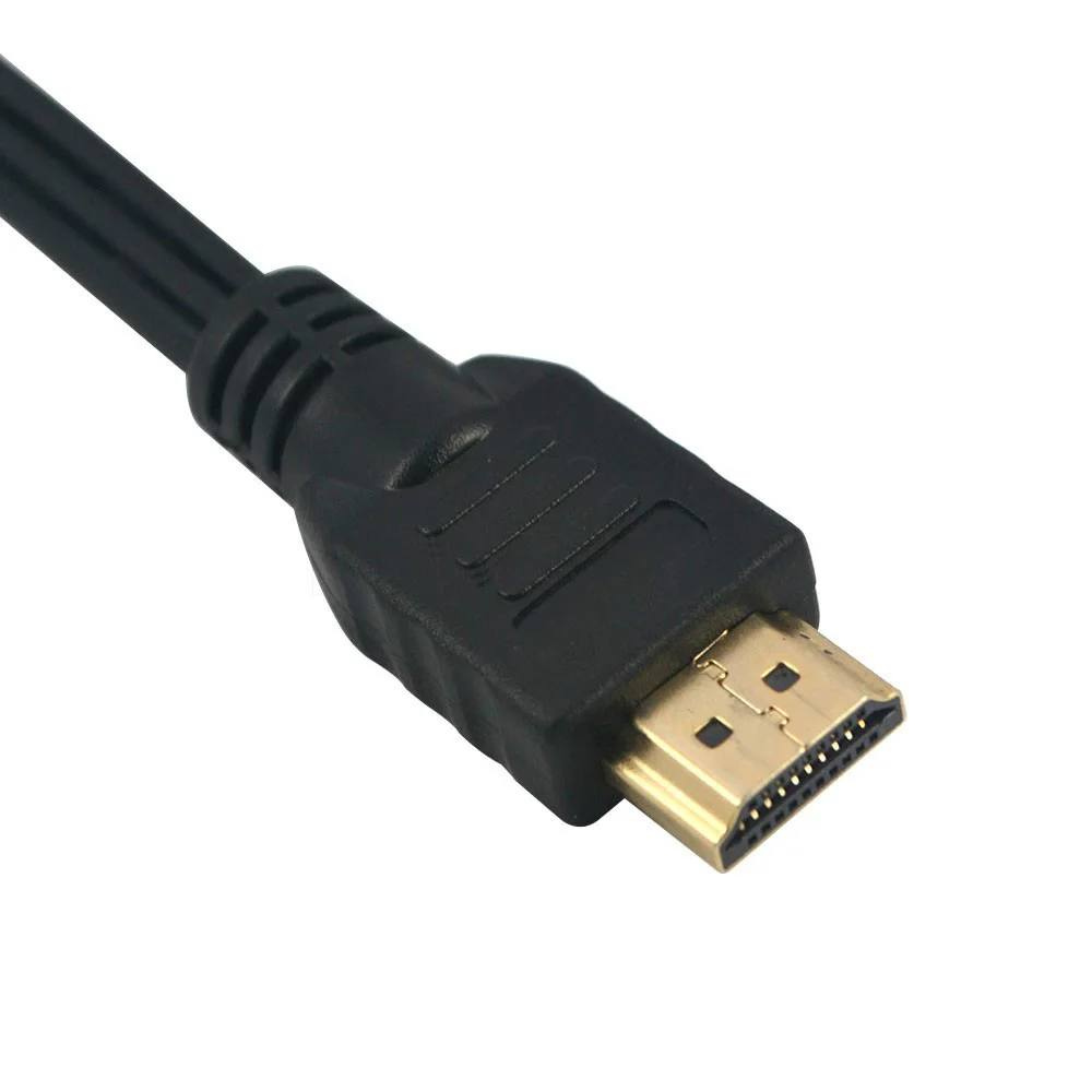 Cable HDMI 1080P compatible con 3 RCA, adaptador macho HDMI, Cable de Audio y Video para DVD, HDTV a 3RCA, 1M - imagen 2
