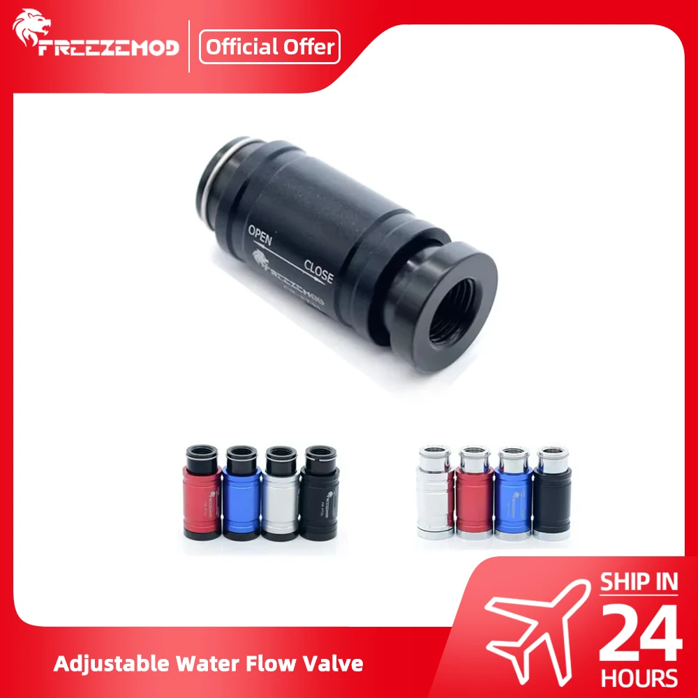FREEZEMOD Válvula de parada de diente interno doble Válvula de flujo de agua ajustable Reserva de cobre interior doble Instalar FM-PTSL