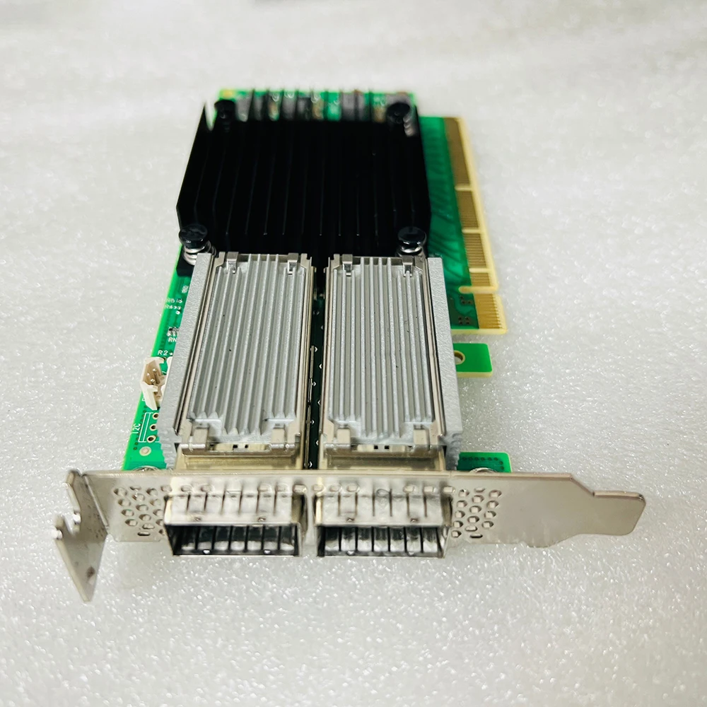Para Mellanox 100G cx556A 7359059   Adaptador de red SUN de diez Gigabit de doble puerto MCX556A-ECAT - imagen 4