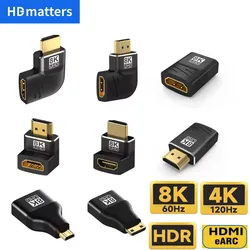Adaptador HDMI eARC 8K 120Hz con Extensor HDR 4K