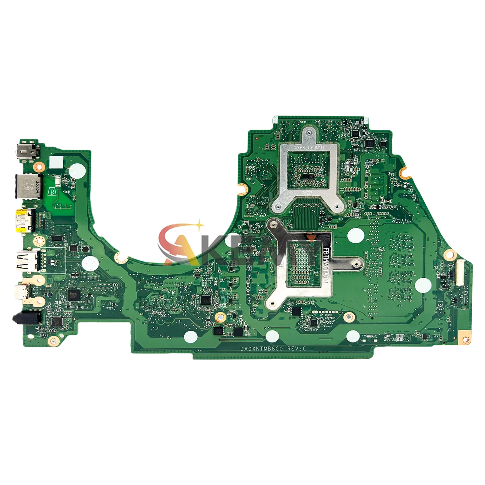 Placa base para ordenador portátil X571GT para ASUS VivoBook K571G F571G R571G X571GD A571G VX60G X571GT FX571G YX571G X571G placa base con CPU - imagen 2