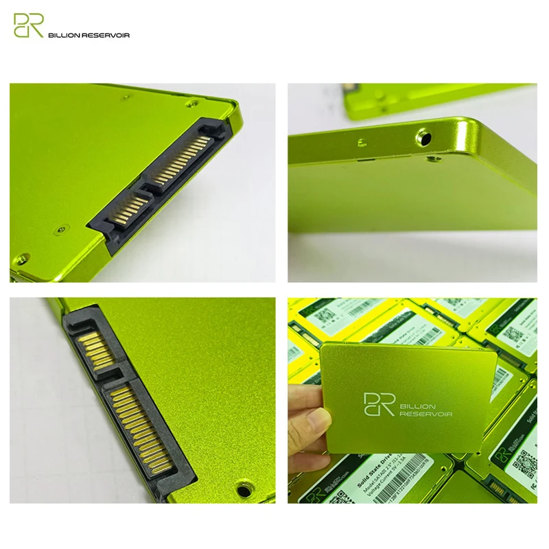 BR SSD Sata3 2,5 '' 1TB Unidad de estado sólido Sata Disco duro SSD interno para computadora portátil PC de escritorio - imagen 4