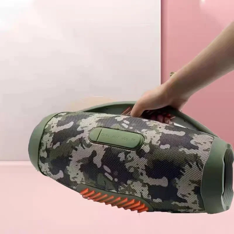 Altavoz Bluetooth de alta potencia para exteriores, Subwoofer inalámbrico portátil de 100W, resistente al agua, luz de Color RGB, estéreo envolvente 360, TWS - imagen 5