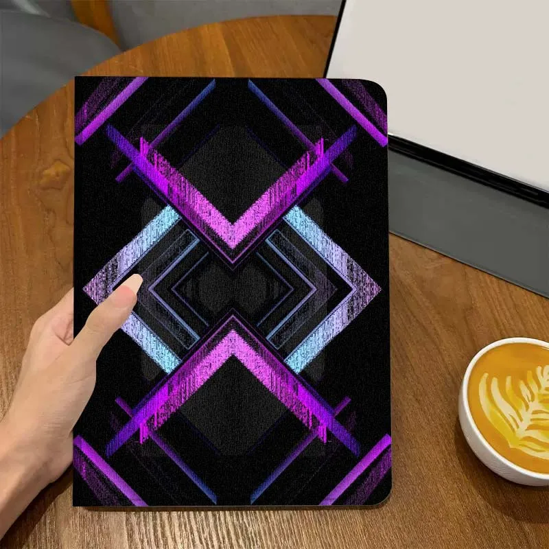 Art geometric luxury pattern For Samsung Galaxy Tab S7 S8 S9 S10 11 12.4 13.1 FE Plus Lite Inch Cover Tablet Case - imagen 4