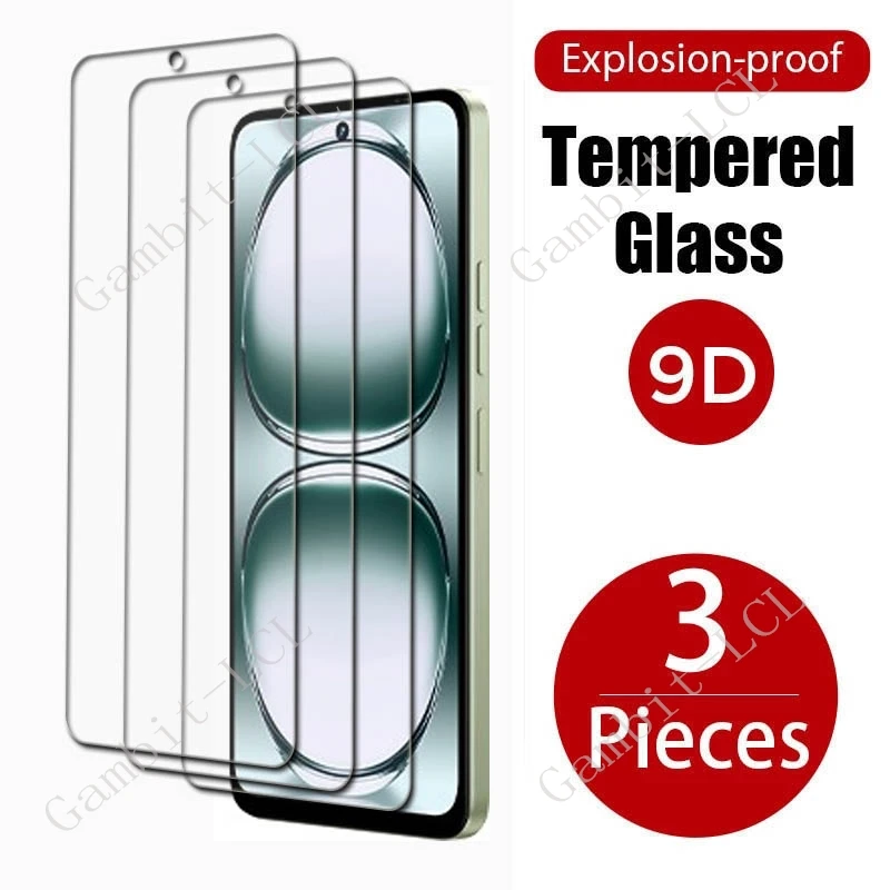 3 uds 9H HD vidrio templado Protector para UMIDIGI Note 100 100A en UMIDIGINote100 Note100 6,8 "película protectora de pantalla