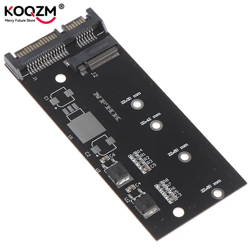 B + M Key M.2 Ngff Ssd a M.2 Sata 3 Raiser, adaptador M.2 a Sata, tarjeta de expansión no compatible con Nvme M.2 Ngff SSD - imagen 3