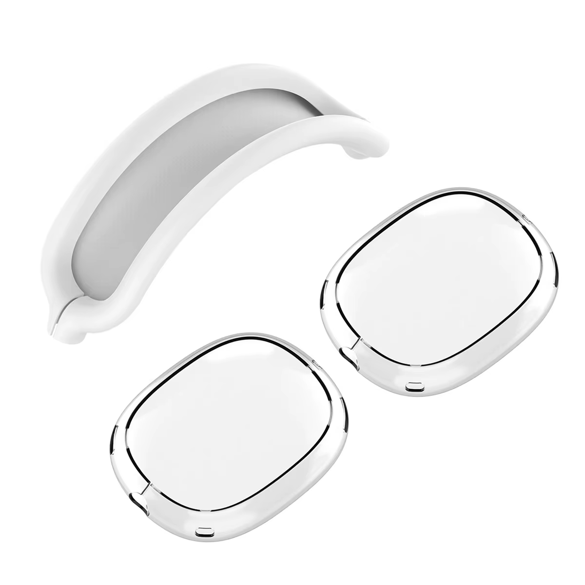 Funda protectora transparente para AirPods Max, funda protectora antiarañazos para auriculares - imagen 5