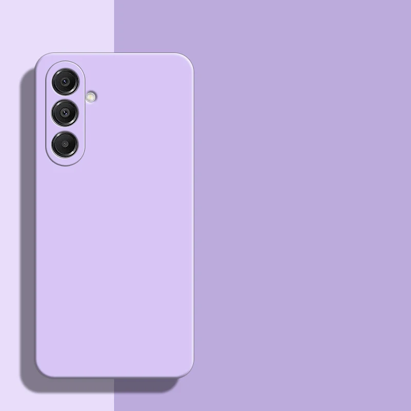 Para Samsung Galaxy A17 funda para Samsung A17 A07 5G funda Original de goma de silicona líquida parachoques a prueba de golpes para Galaxy A17 A07 - imagen 5