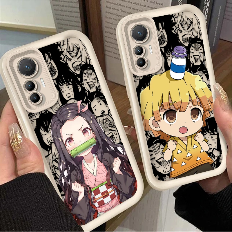 Funda de silicona suave de Anime Demon Slayer para Xiaomi, POCO X6, X5, X4, GT, X3, NFC, F3, F4, F5, F6, M5S, C65, M6 Pro, 4G, 13T, 12T, 11T, 13, 12, 11 - imagen 2