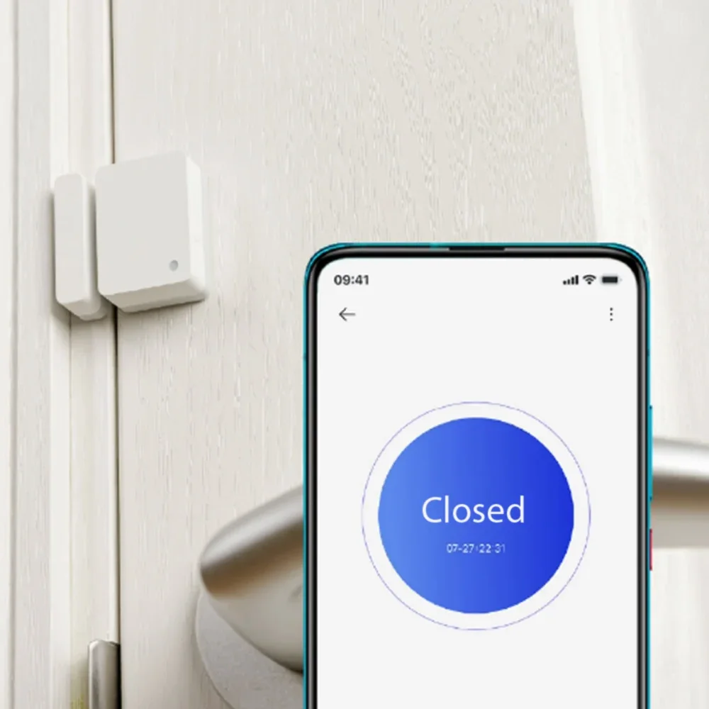 Original Xiaomi Mijia Sensor de puerta y ventana 2 Bluetooth 5,1 establece disparador y alarma de distancia de modos domésticos usando Mi gateway - imagen 3