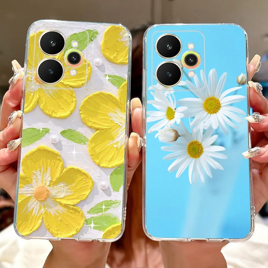 Funda de teléfono con pintura bonita para Realme 15 15Pro, fundas traseras de silicona suave TPU para Realme 15 Pro Realme15 5G, parachoques - imagen 2