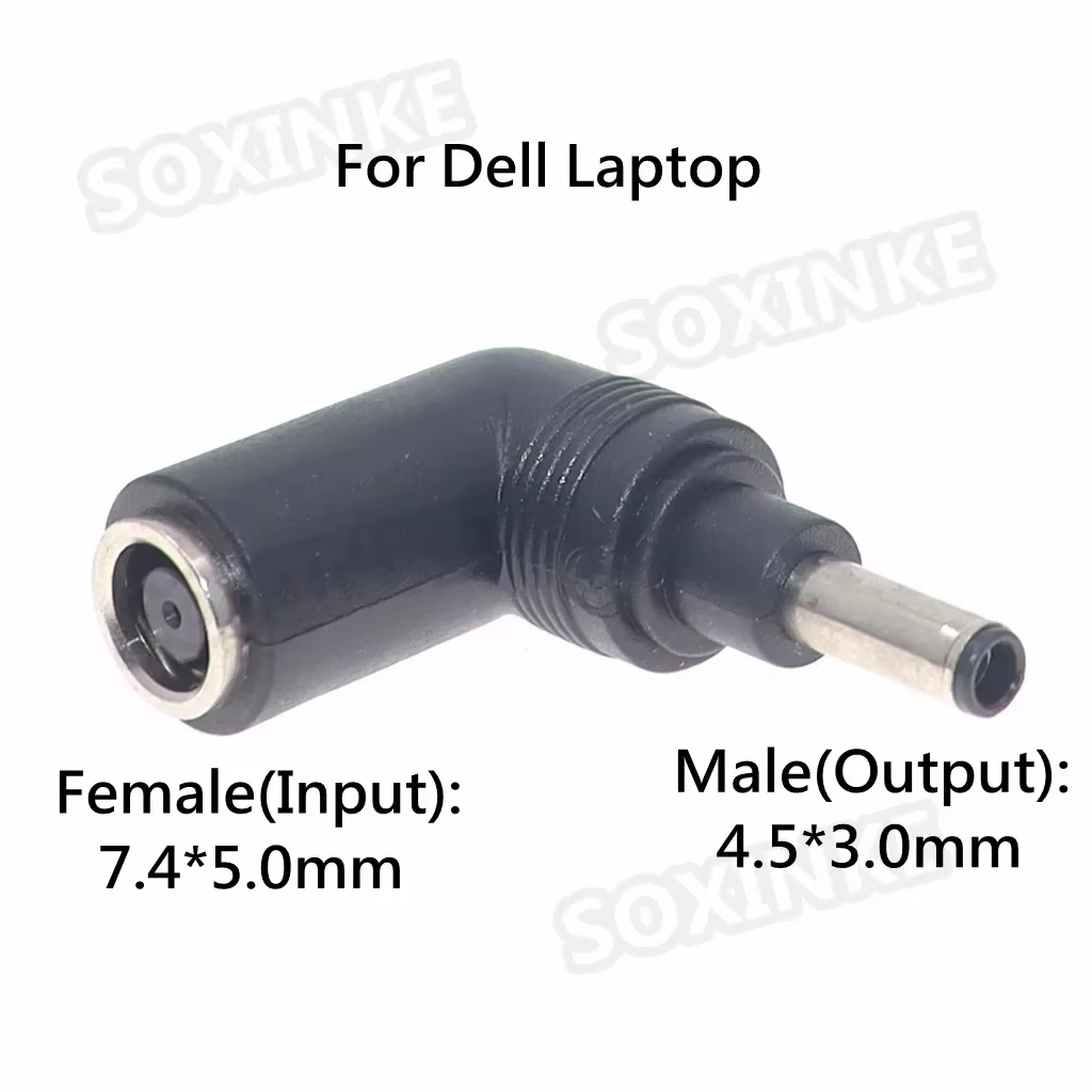 Adaptador DC Jack 7,4*5,0mm a 4,5*3,0mm HP Dell - imagen 2
