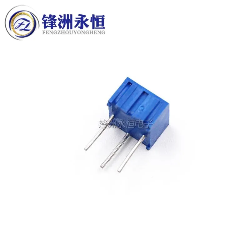 10 unids/lote 3362P Trimpo potenciómetro recortador 100 200 500 1K 2K 5K 10K 20K 50K 100K 200K 500K 1M P103 104 3362 serie resistencia - imagen 3