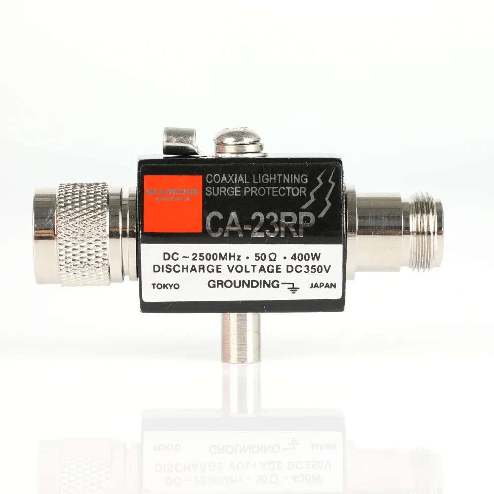 CA-23RP pararrayos para Protector contra sobretensiones de rayos, enchufe macho N a conector N hembra Coaxial 0-2,5 GHZ 400W 50ohm N