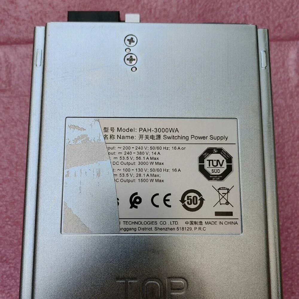 Para fuente de alimentación CC HUAWEI para PAH-3000WA 3000W prueba de 100% antes de la entrega - imagen 3