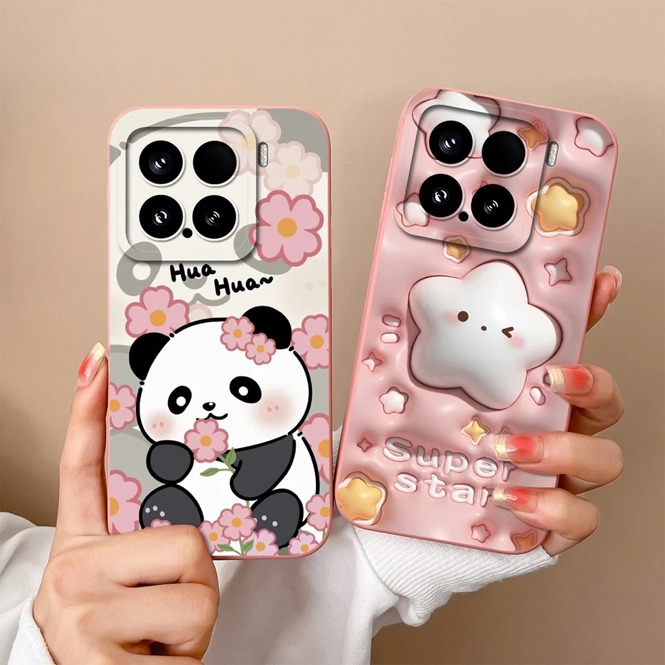 Funda de teléfono para Xiaomi 15 Pro estilo creativo carcasa protectora de silicona suave contraportada para Xiaomi15 15Pro Fundas Coque - imagen 4