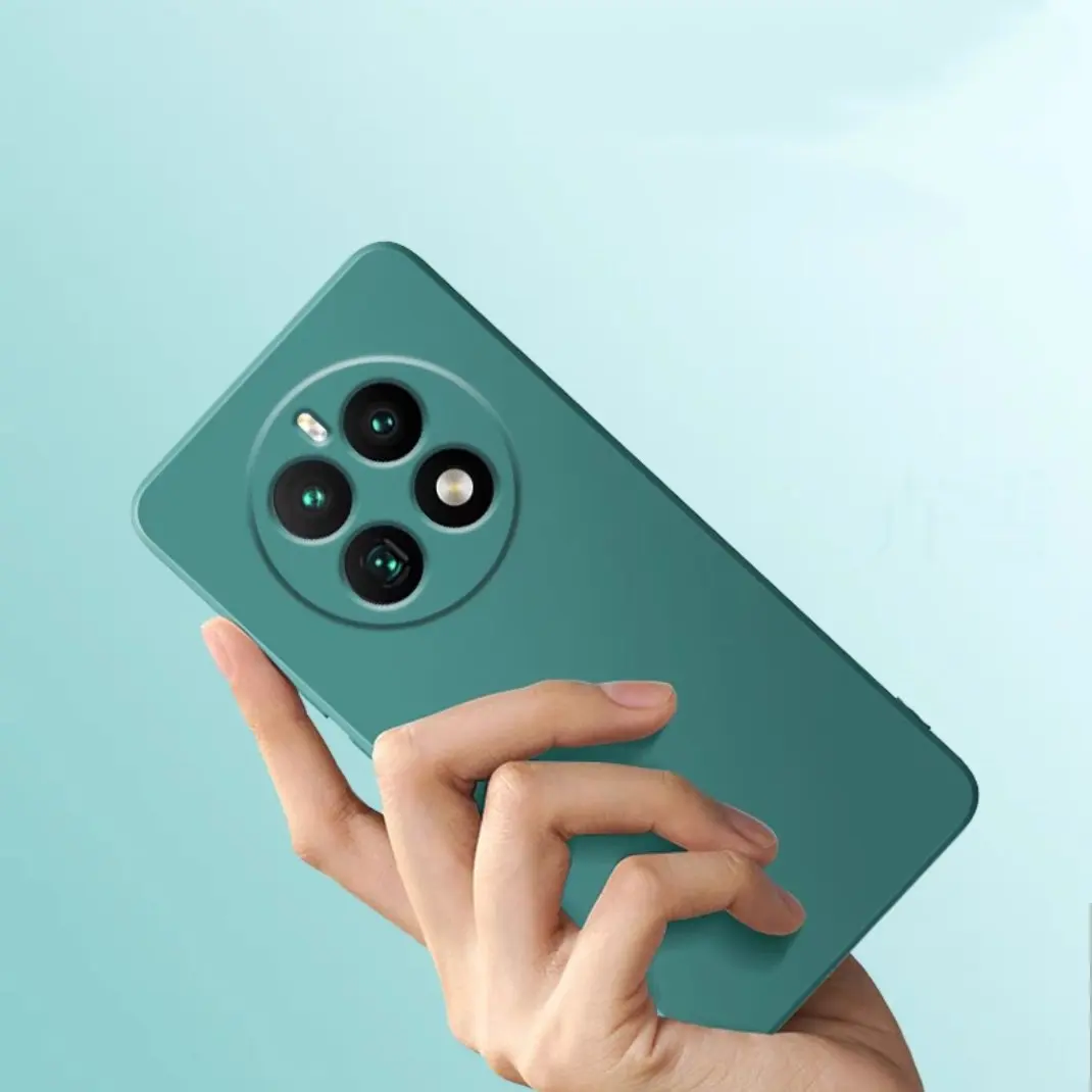 Para Realme 12 Plus Funda Realme 12 + 5G Funda Coque suave Original Funda protectora de silicona líquida para teléfono Realme 12 + Pro Plus - imagen 5