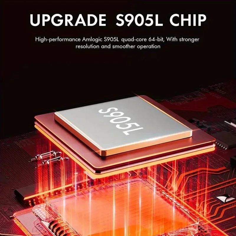 Q96 mini plus Smart TV Box Android 11,0 HD 4K HDR 4G Wifi TV Box Amlogic S905 L2 reproductor multimedia de cuatro núcleos q96 TV Box - imagen 2