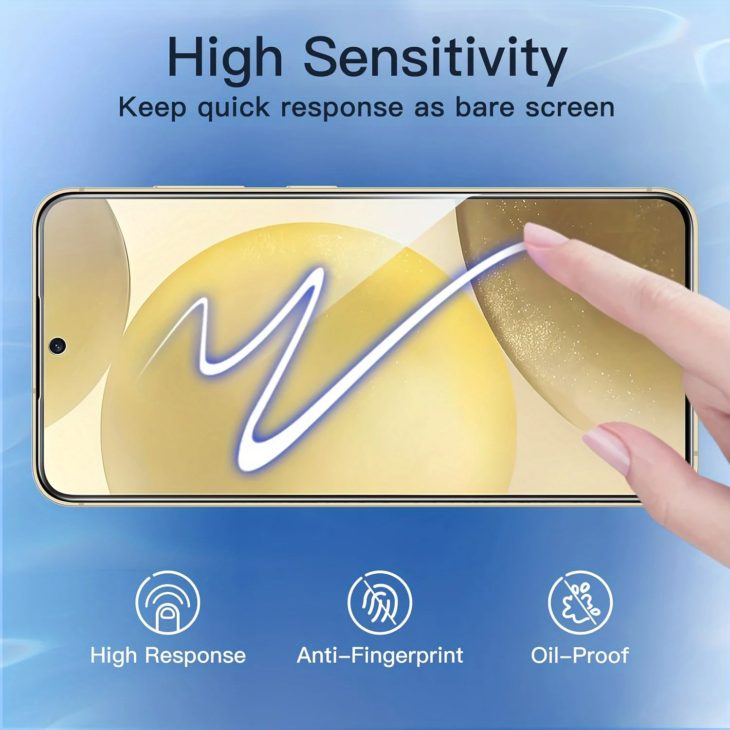 4 Uds HD Protector de pantalla sin polvo para Samsung A16 5G A36 A16 A15 A35 A14 A13 A34 A32 A12 A06 A05s A22 A23 A25 vidrio templado - imagen 5