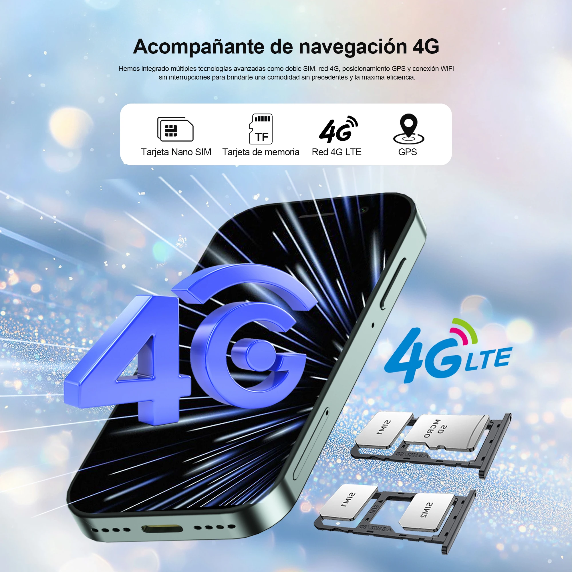SERVO KING9000 Mini Smartphone 4G LTE sistema Android Play store WhatsAPP desbloqueo facial 2GB + 16GB WiFi 3,0 "teléfonos móviles inteligentes de bolsillo - imagen 2