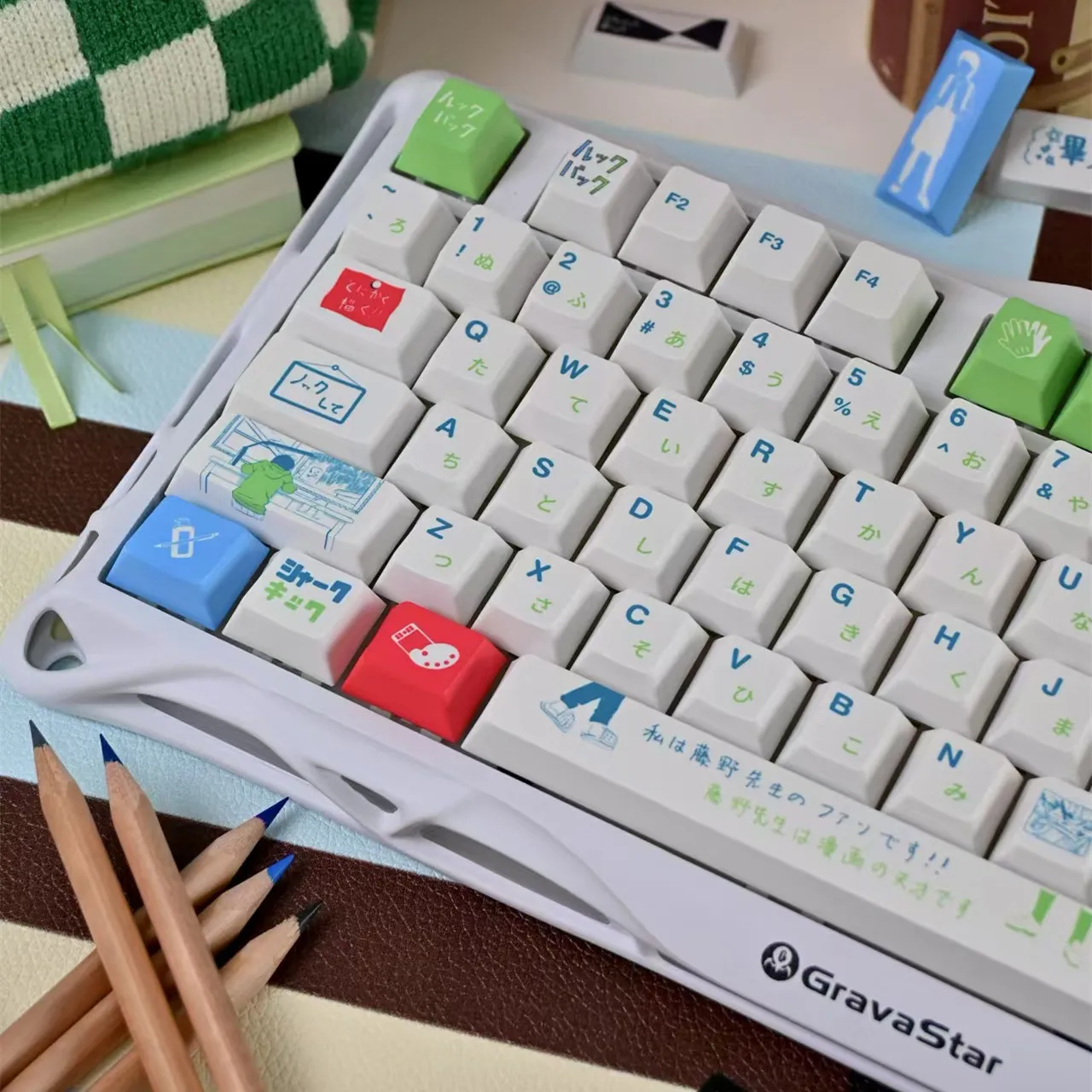 Juego de teclas japonesas de perfil Cherry de 143 teclas, Material PBT, subteclas de tinte de 5 lados para teclado mecánico Gateron Outemu Switch