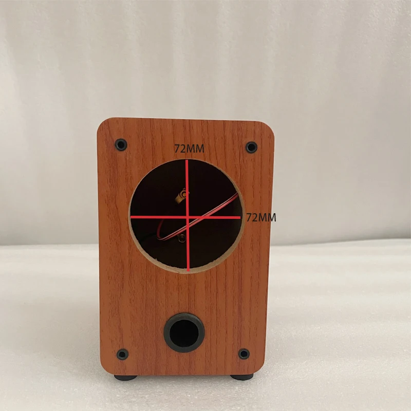 Carcasa de altavoz de 3 pulgadas, Caja vacía para amplificador, Audio doméstico Diy, Audio HIFI pequeño, altavoz pasivo de madera, chasis para casa - imagen 4