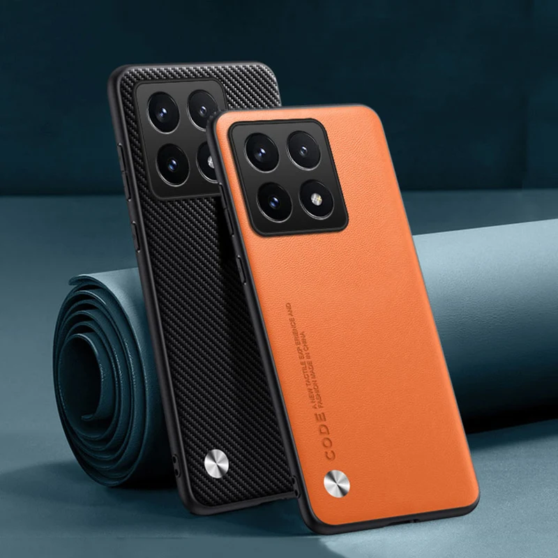 Para Xiaomi14T Pro 14TPro funda de silicona de cuero PU de lujo a prueba de golpes para Xiaomi 14T Pro 13T 12T 11T Pro funda trasera para teléfono - imagen 5