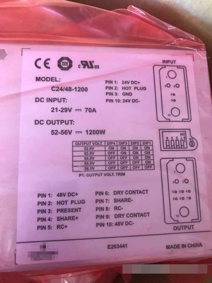 C24/48-1200 para módulo rectificador de fuente de alimentación de red de alta eficiencia EMERSON - imagen 2