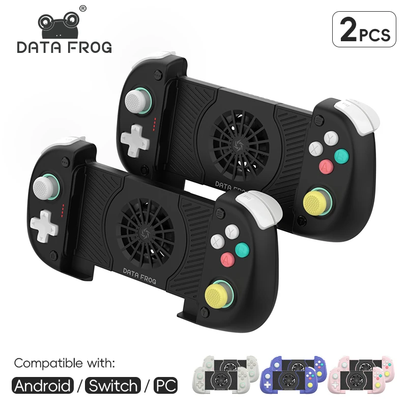 DATA FROG 2 uds X3 controlador inalámbrico para controlador de juego Android para Miniera Craft para PUBG Mobile para interruptor/interruptor OLED - imagen 2