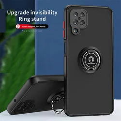 Funda Magnética Mate Samsung Galaxy Soporte Anillo Antigolpes