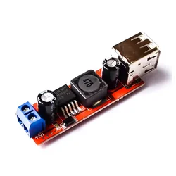 Regulador Buck LM2596 – Convertidor DC-DC USB Dual para Coche