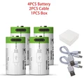 4PCS Battery