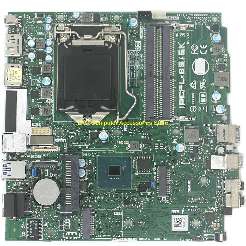 Nuevo para Dell OptiPlex 7070 MFF Micro placa base de escritorio CN-06XMFM 06XMFM 6XMFM IPCFL-BS/EK placa base 100% probada