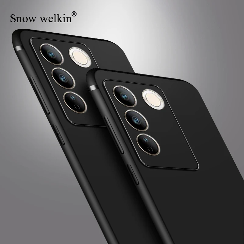 Para Vivo V27 V27E TPU funda de teléfono de silicona suave ultrafina para Vivo V27 Pro fundas traseras para teléfono