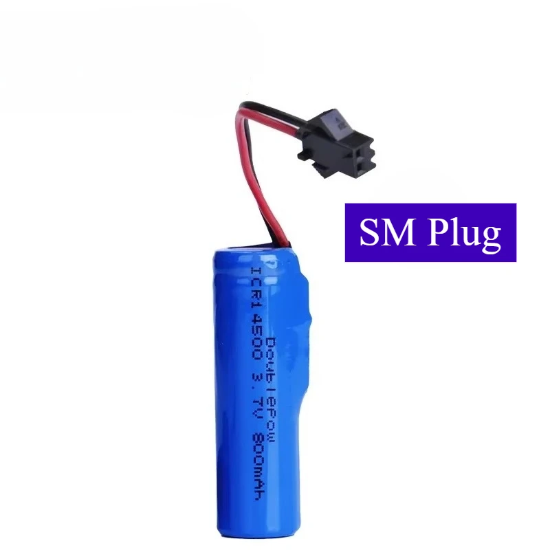14500 SM enchufe 3,7 V 800mah AA batería recargable para juguetes de Control remoto cámaras digitales linterna LED faro Vape baterías - imagen 3