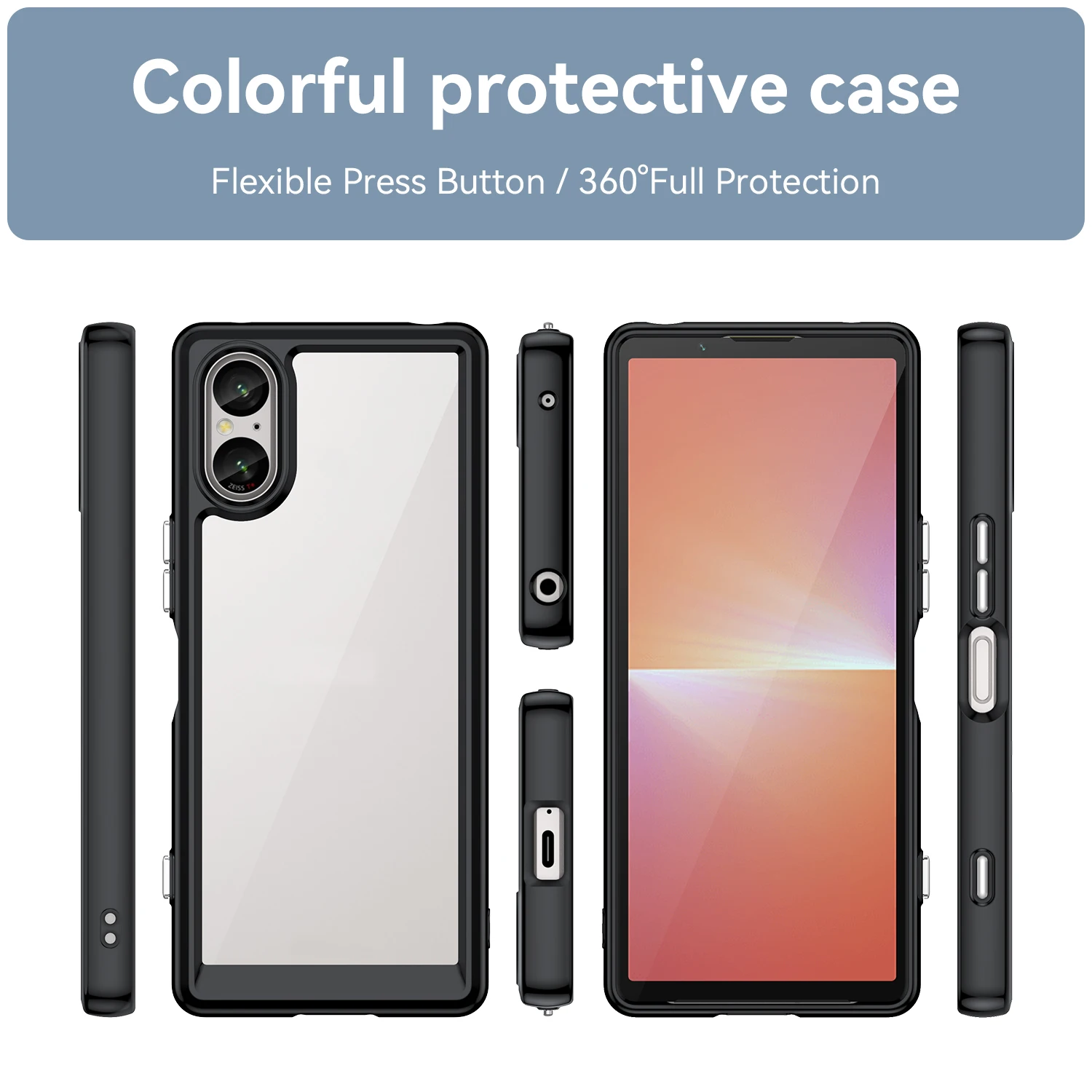 Detalle del ajuste y bordes protectores